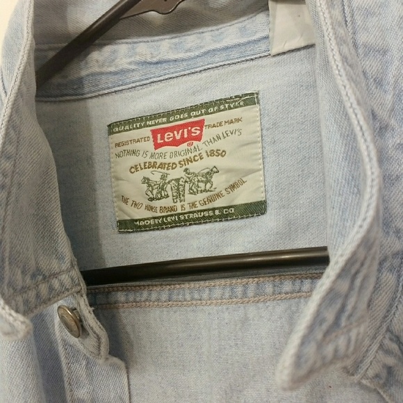 Levi's | Shirts | Vintage Levis Denim Shirt | Poshmark